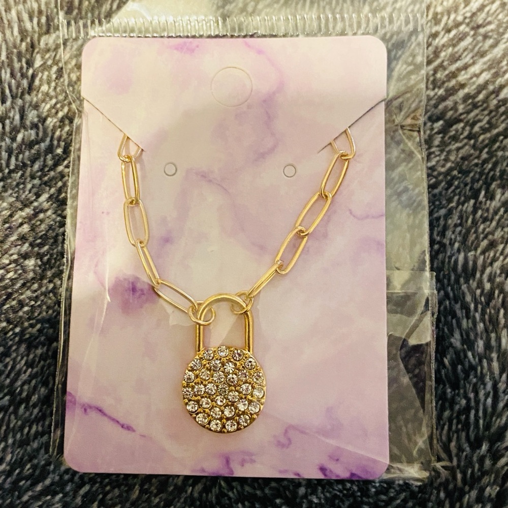 Very beautiful lock necklace